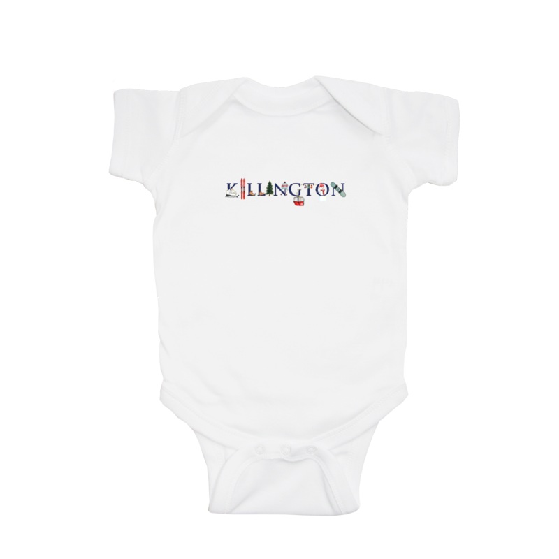 Killington baby snap up short sleeve