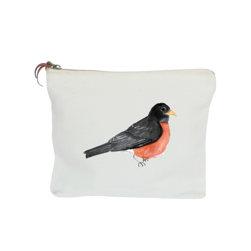 robin zipper pouch