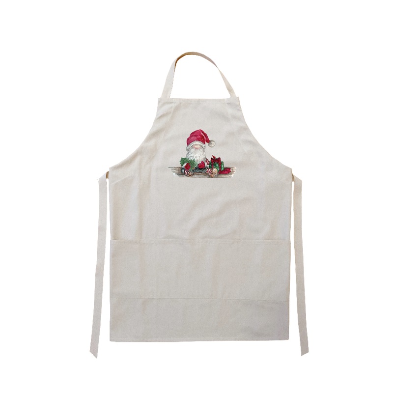 christmas gnome apron