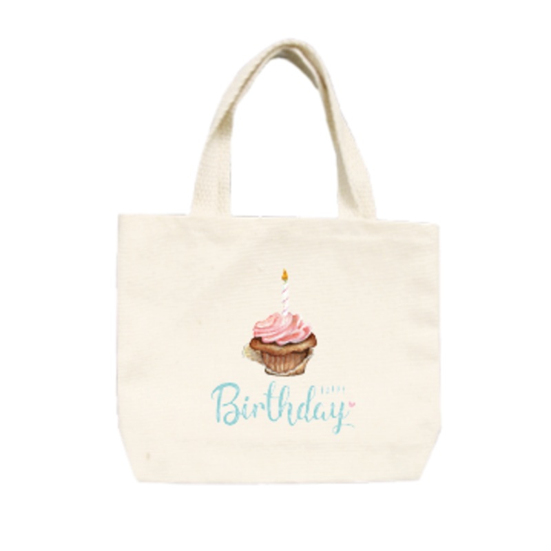 happy birthday small tote