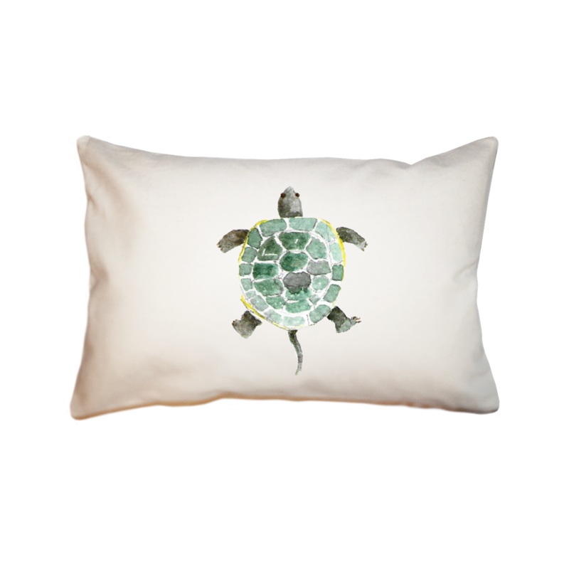 turtle large rectangle pillow