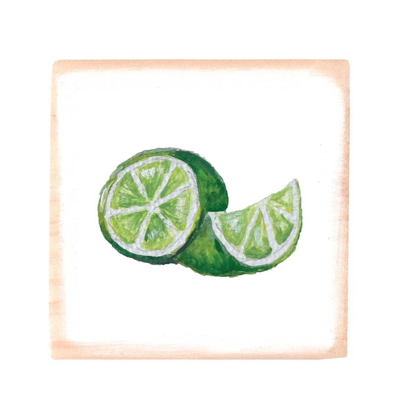 limes square wood block