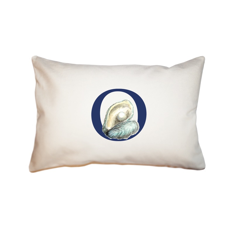 nautical alphabet – O rectangle pillow