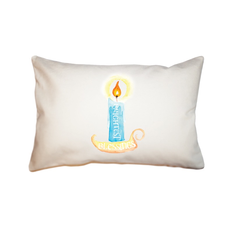 brightest blessings large rectangle pillow