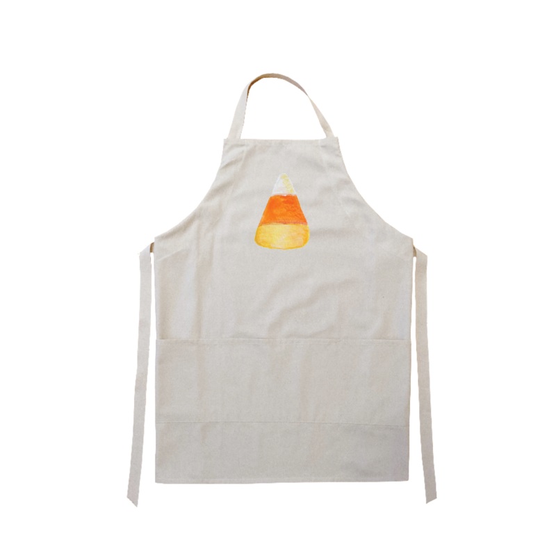 candy corn apron