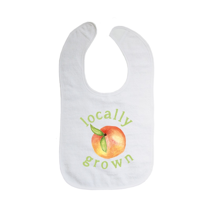 local peach bib