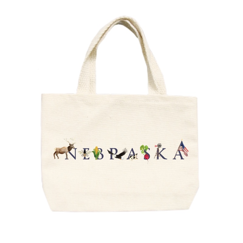 Nebraska small tote