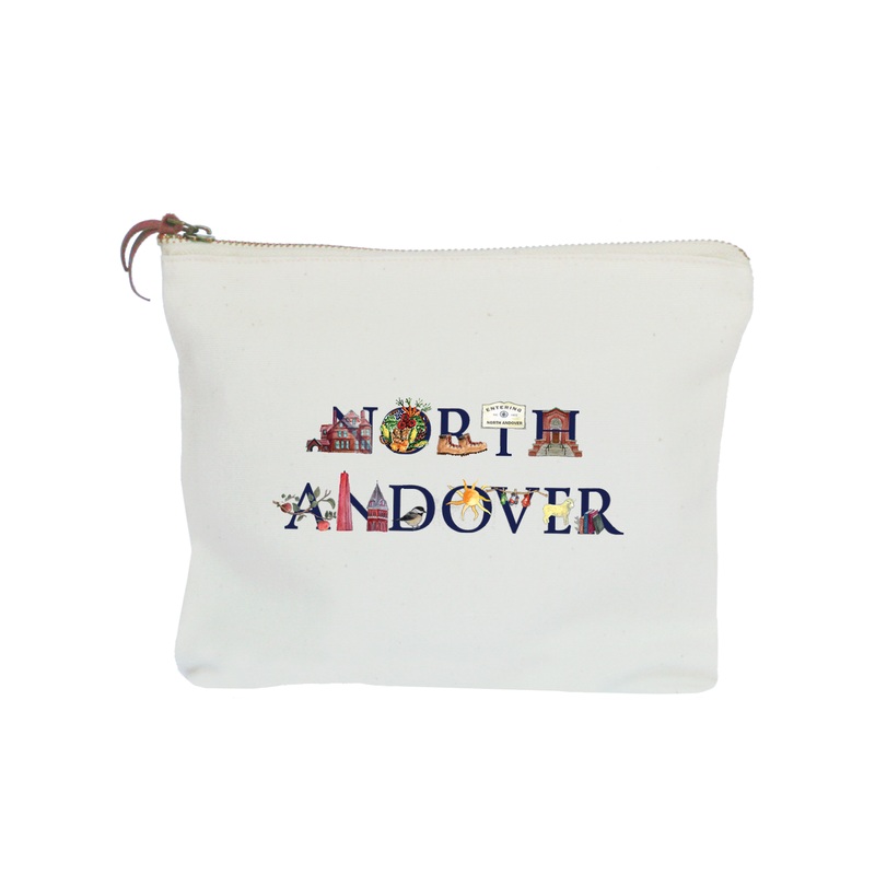 north andover zipper pouch