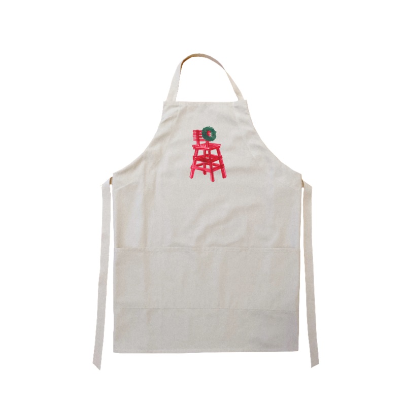 xmas guard chair apron