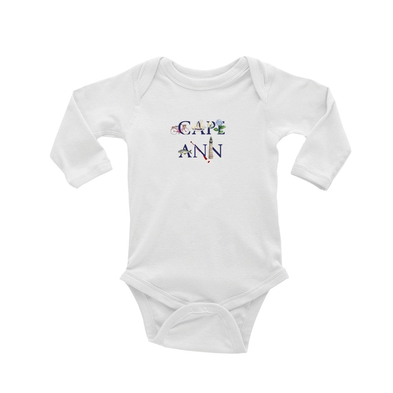 cape ann baby snap up long sleeve