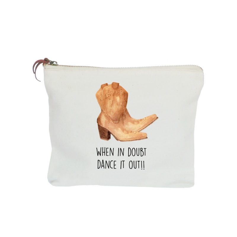 dance it out zipper pouch