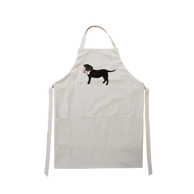 lab + flip flops apron