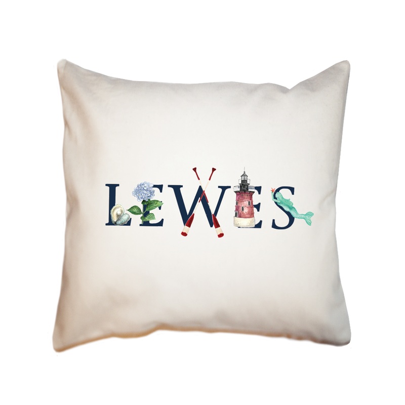 lewes square pillow