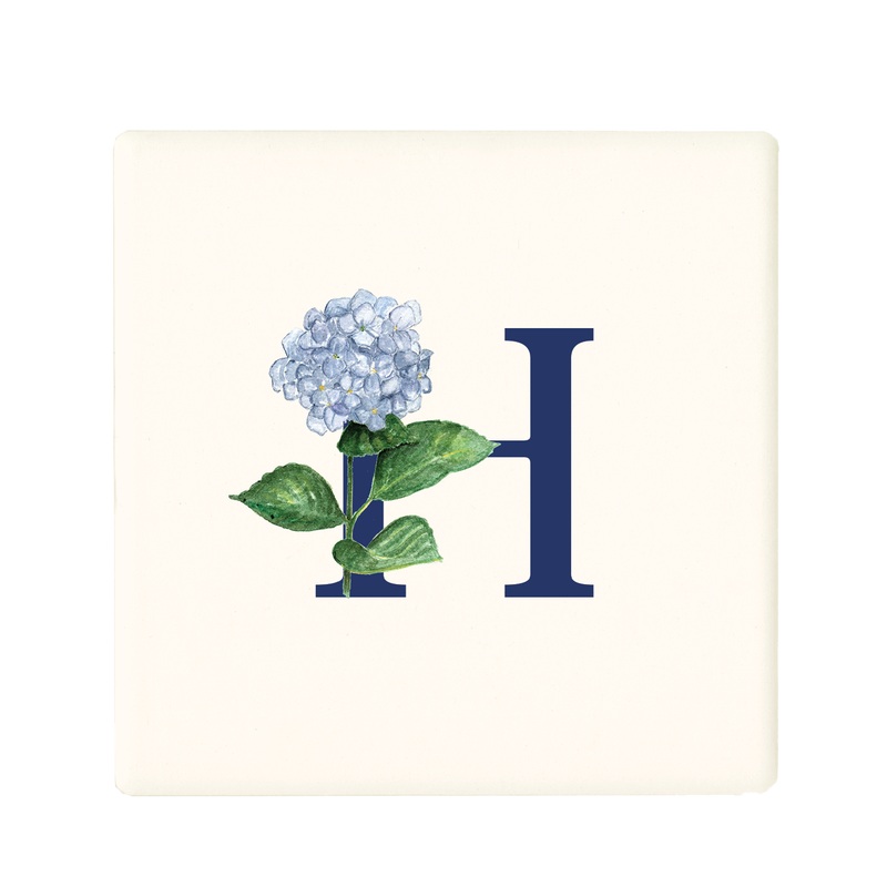 nautical alphabet – H coaster