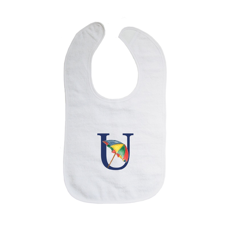 nautical alphabet – U bib