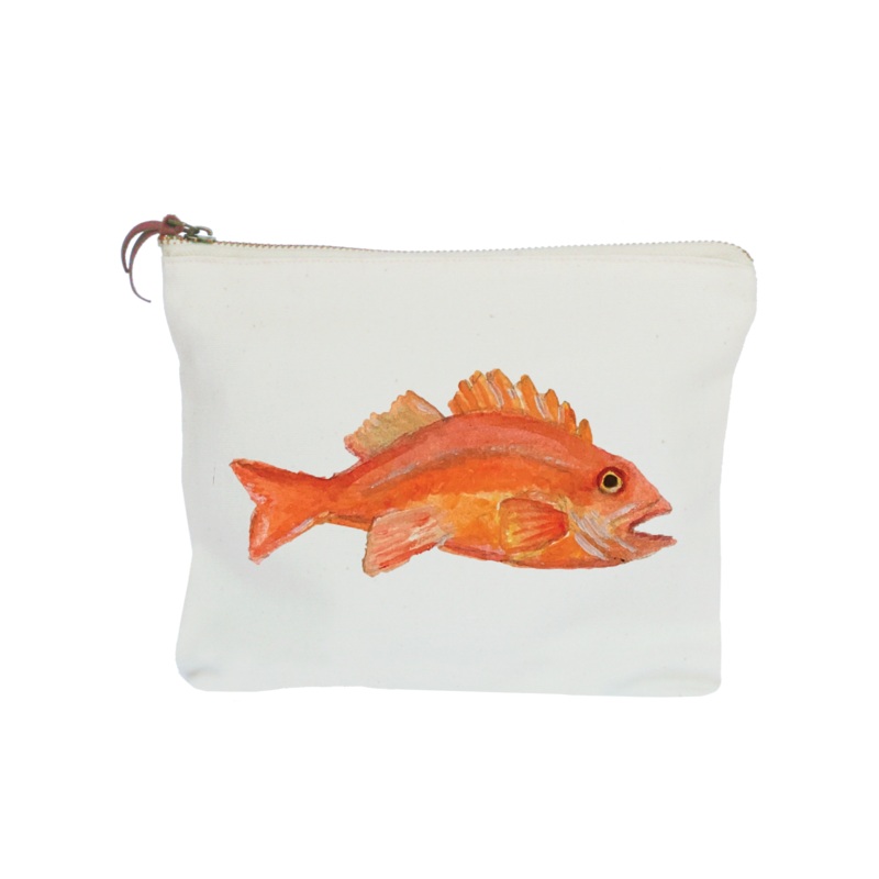 rockfish zipper pouch