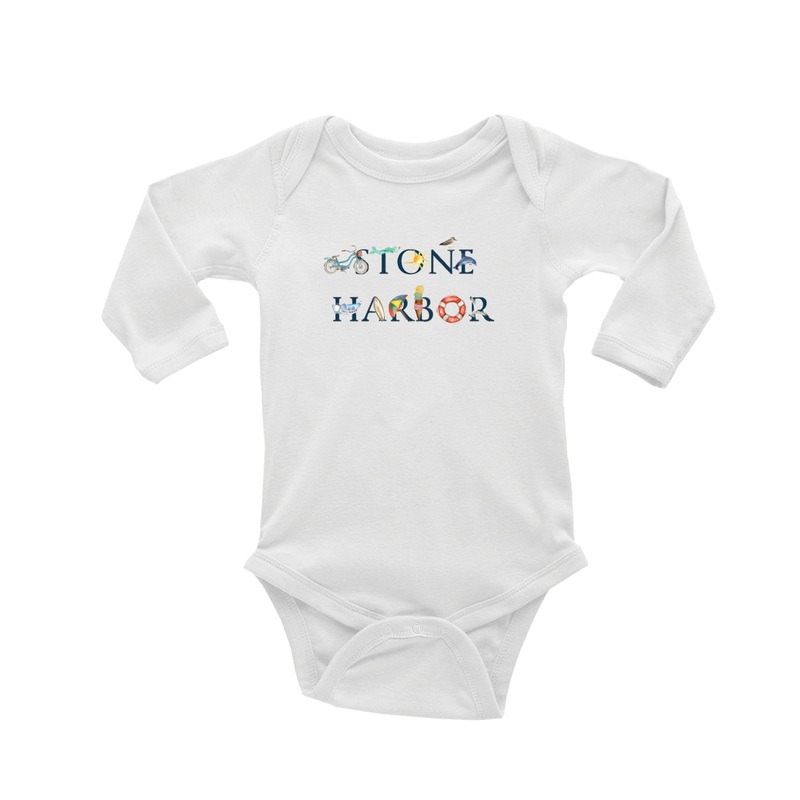 stone harbor baby snap up long sleeve