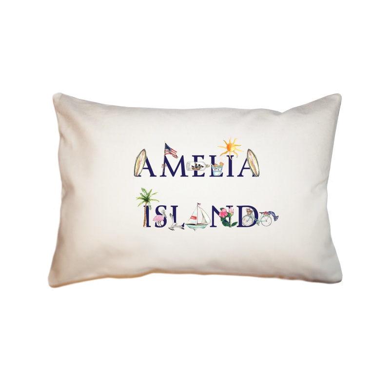 amelia island rectangle pillow