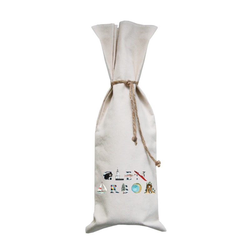 glen arbor wine bag