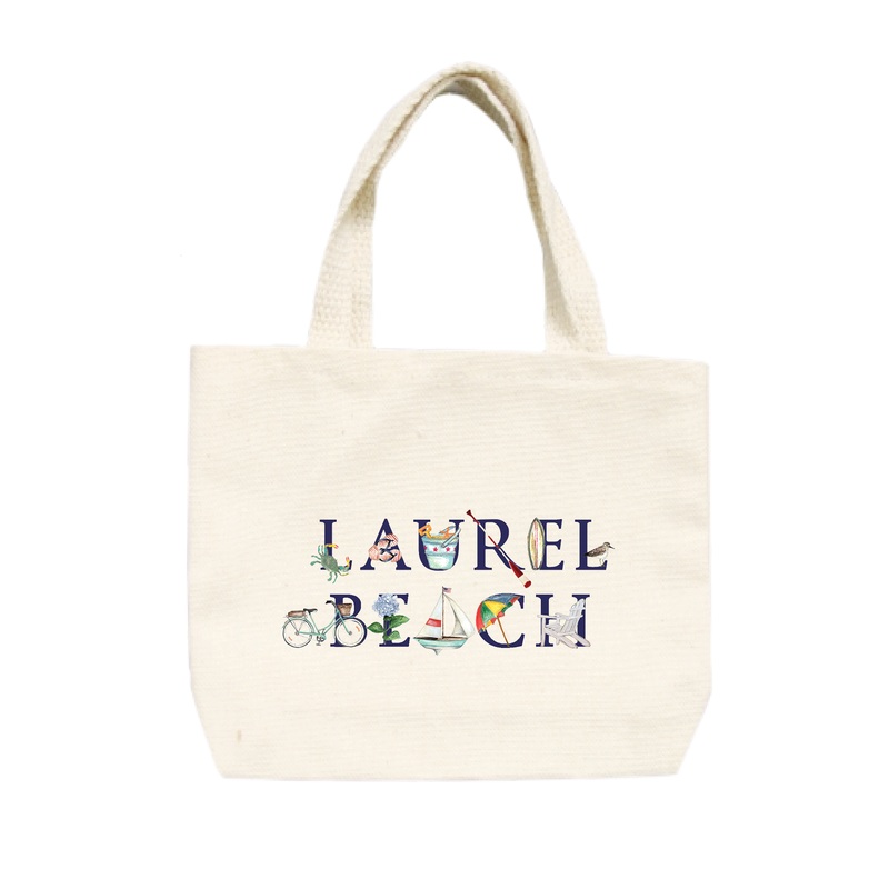 laurel beach small tote