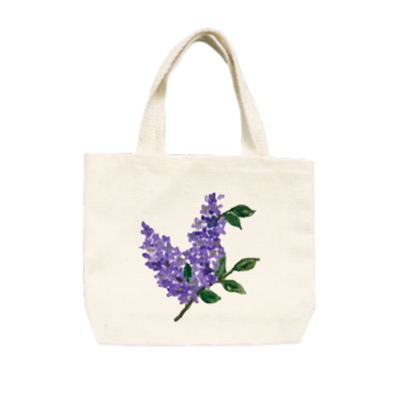 lilac small tote