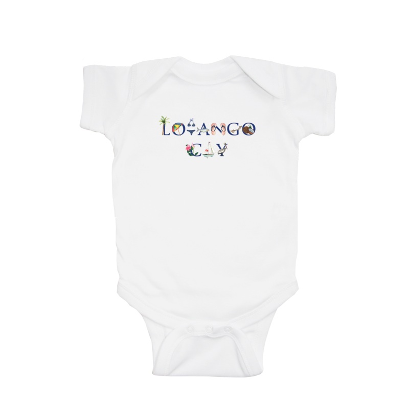 lovango cay baby snap up short sleeve