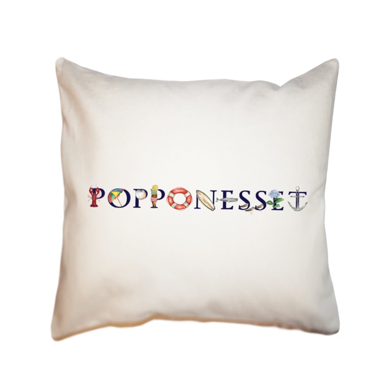 popponesset square pillow
