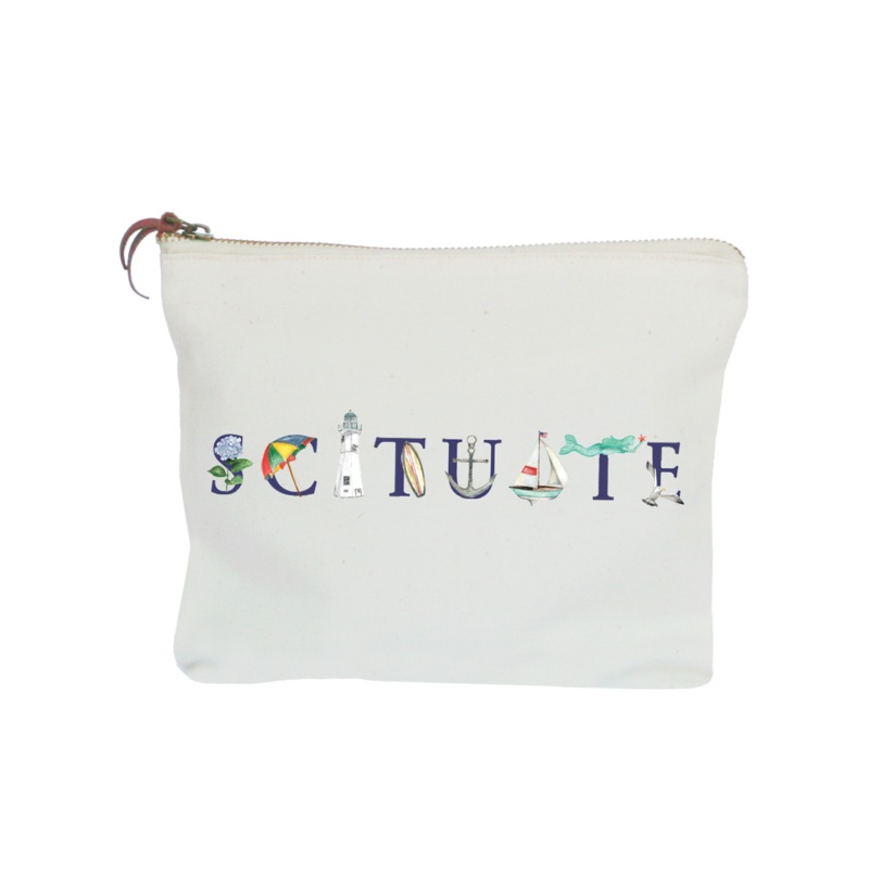 Scituate zipper pouch