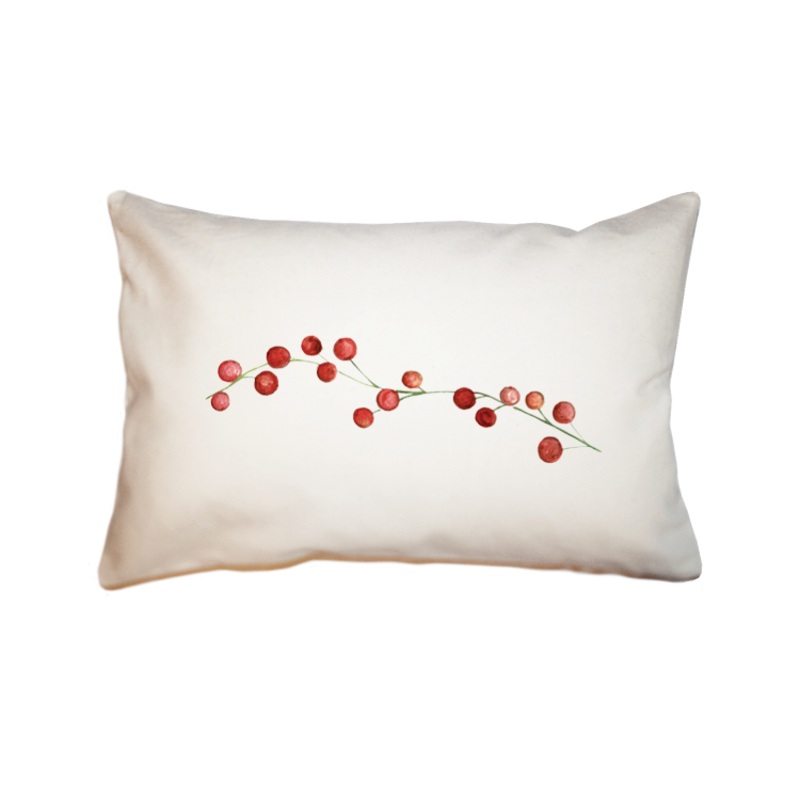 berry branch large rectangle pillow