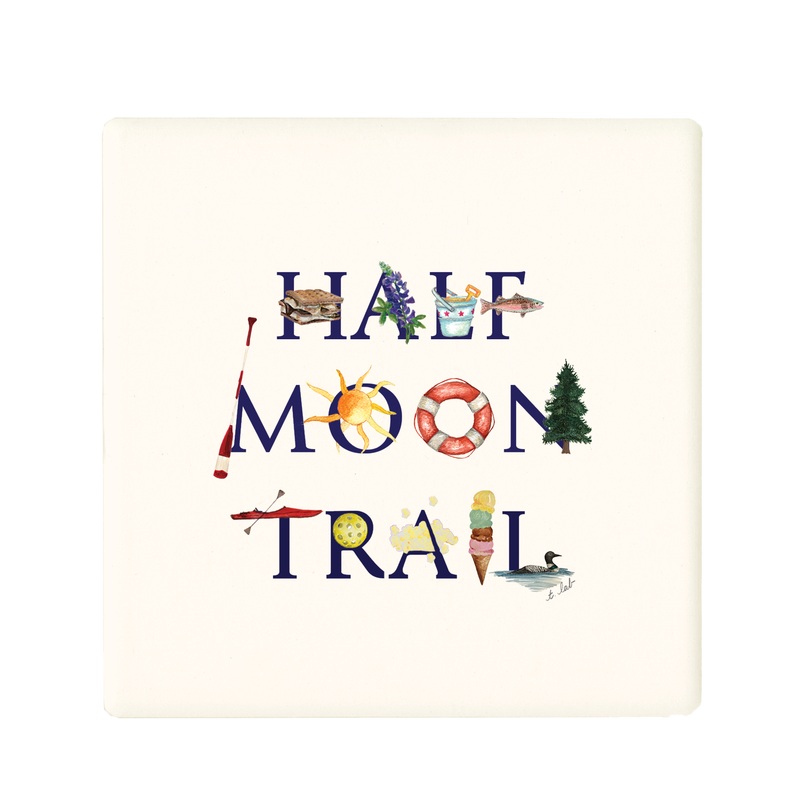 half moon trail coaster