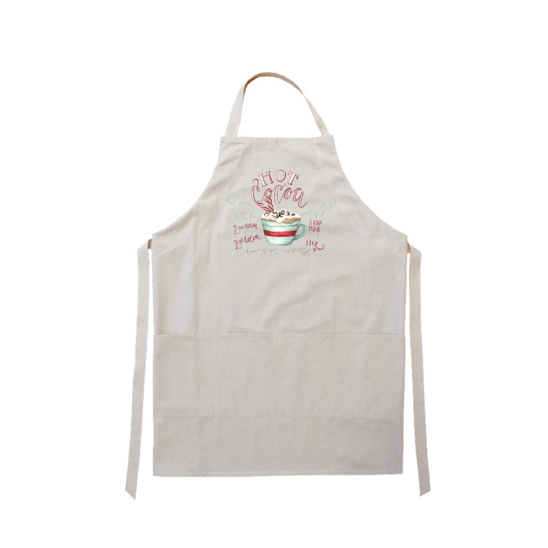 hot cocoa recipe apron