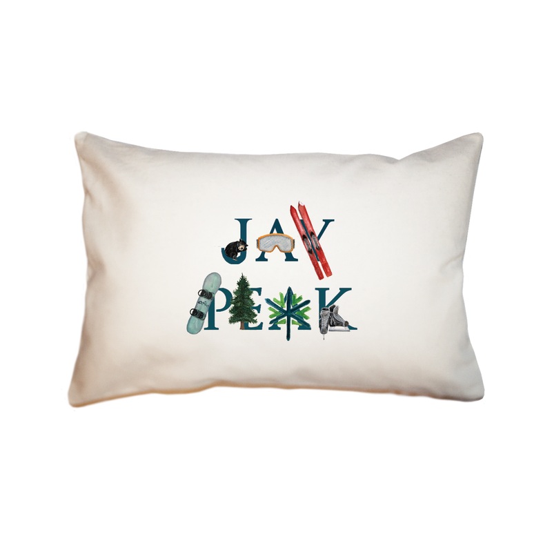 jay peak large rectangle pillow