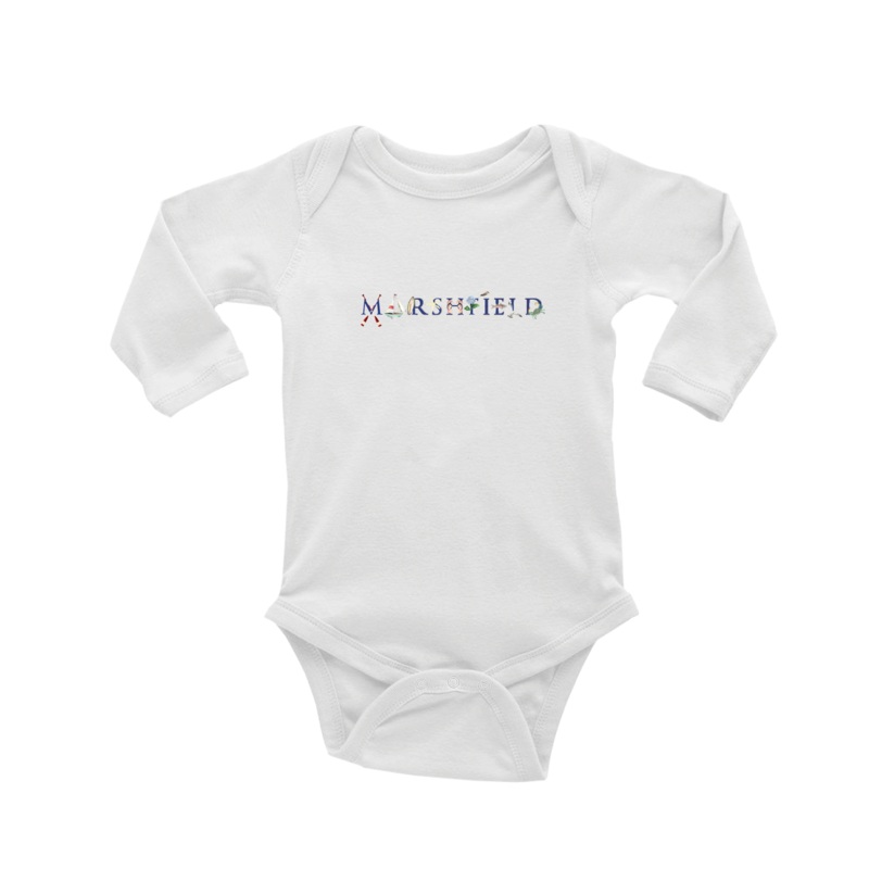 Marshfield baby snap up long sleeve