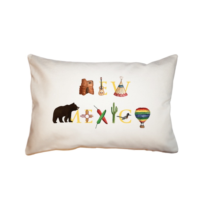New Mexico large rectangle pillow