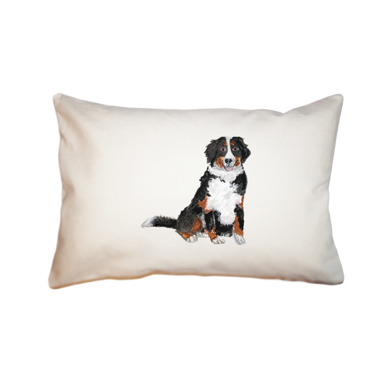 bernese mountain dog large rectangle pillow