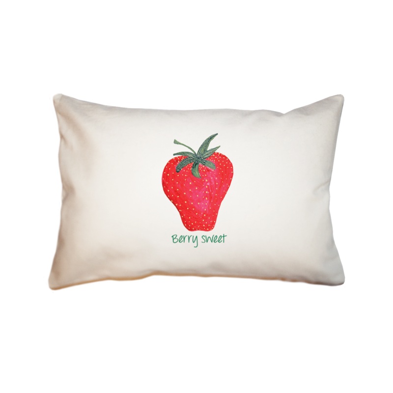 berry sweet large rectangle pillow