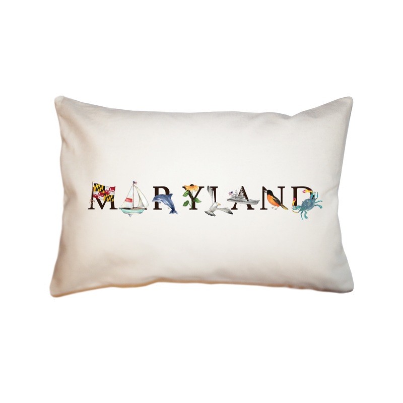 maryland 2025 rectangle pillow