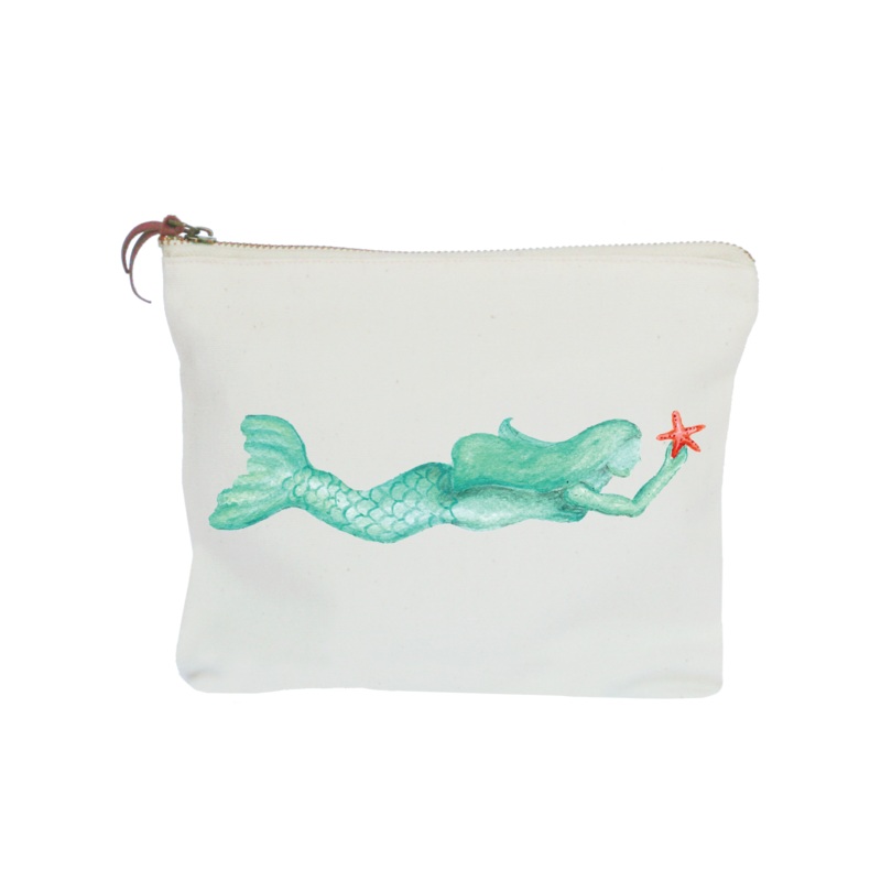 mermaid zipper pouch