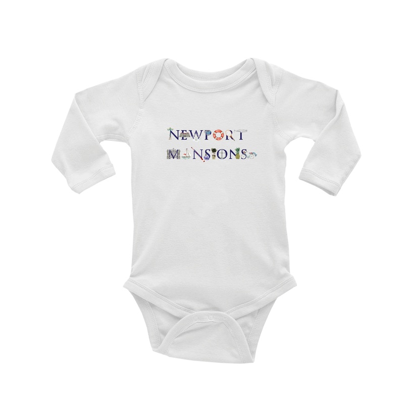newport mansions baby snap up long sleeve