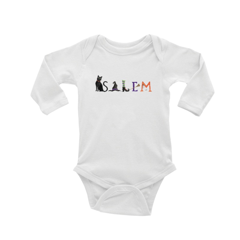 Salem baby snap up long sleeve