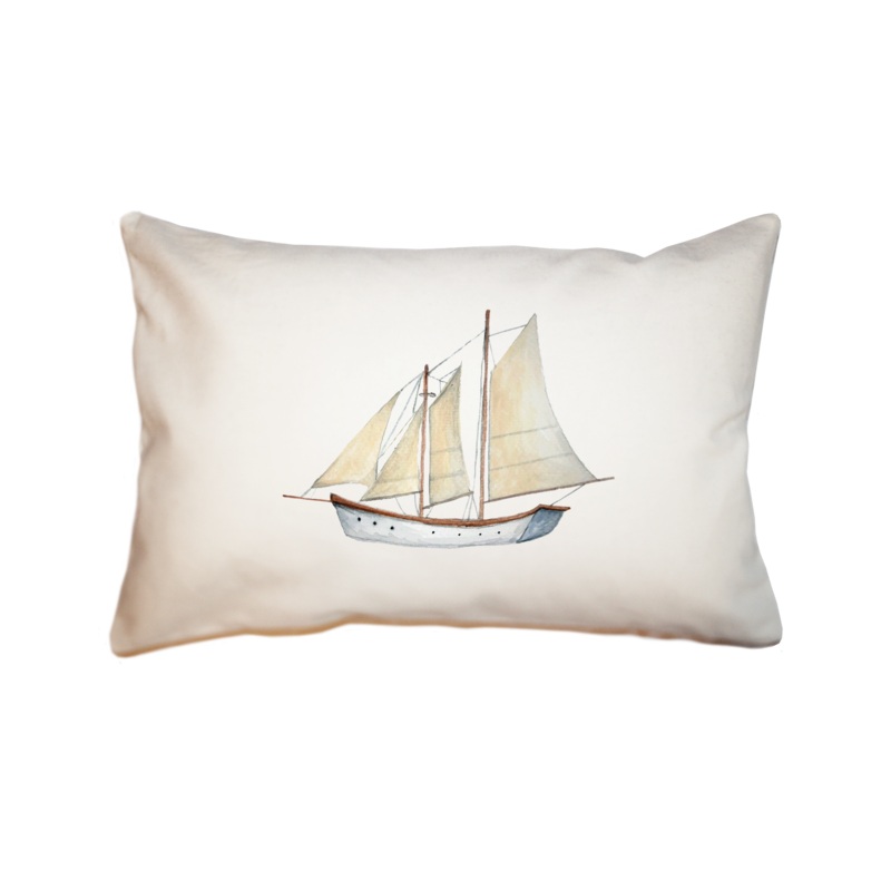 schooner large rectangle pillow