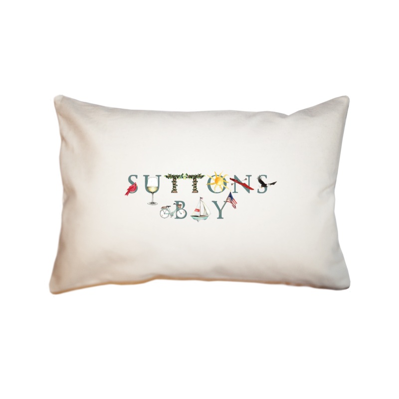 Suttons Bay large rectangle pillow