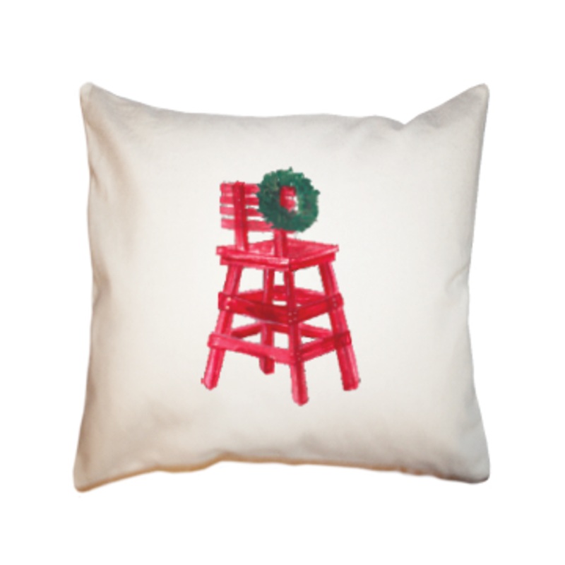 xmas guard chair square pillow