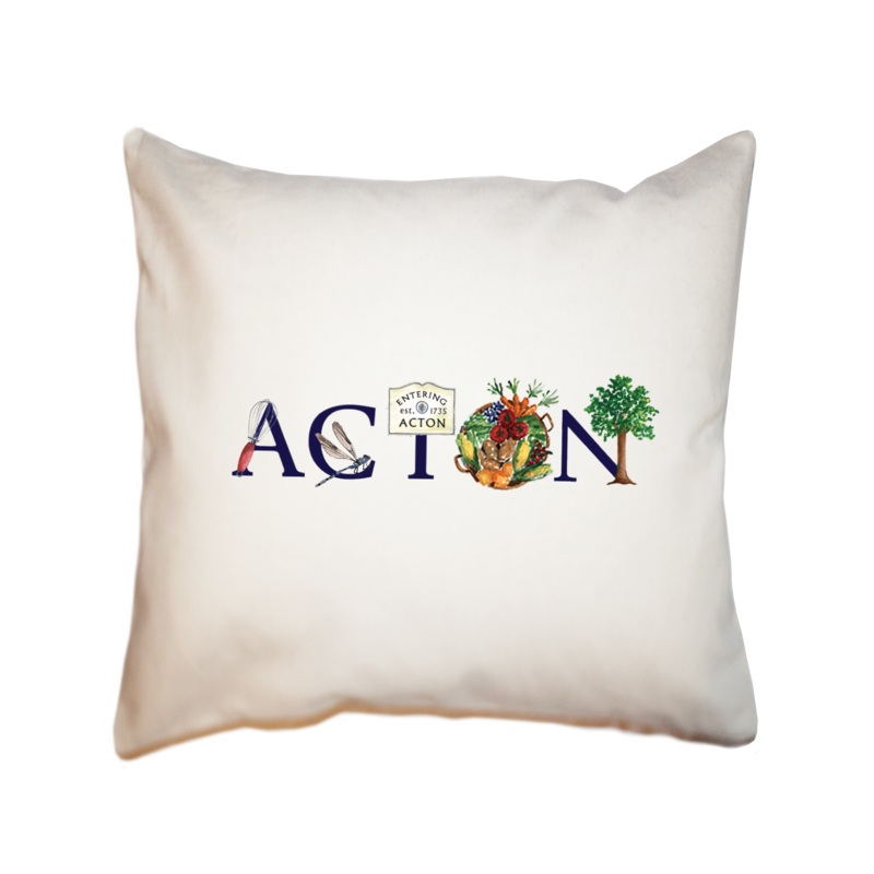 acton square pillow