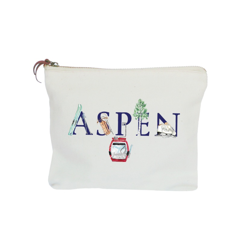 aspen zipper pouch