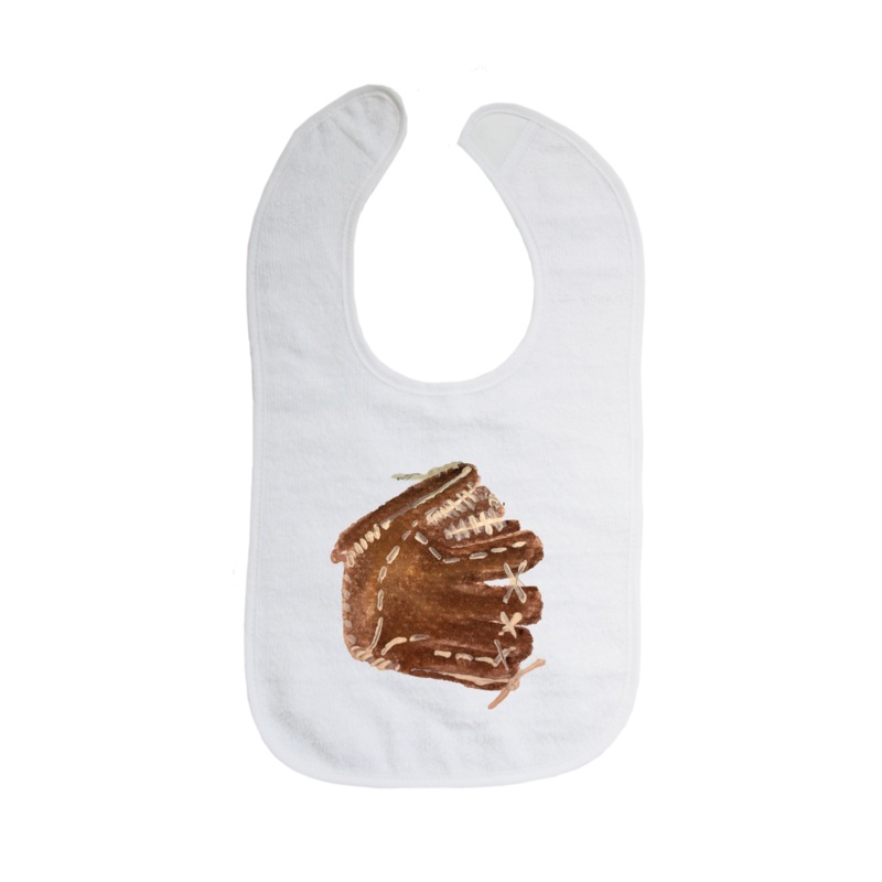 baseball glove bib