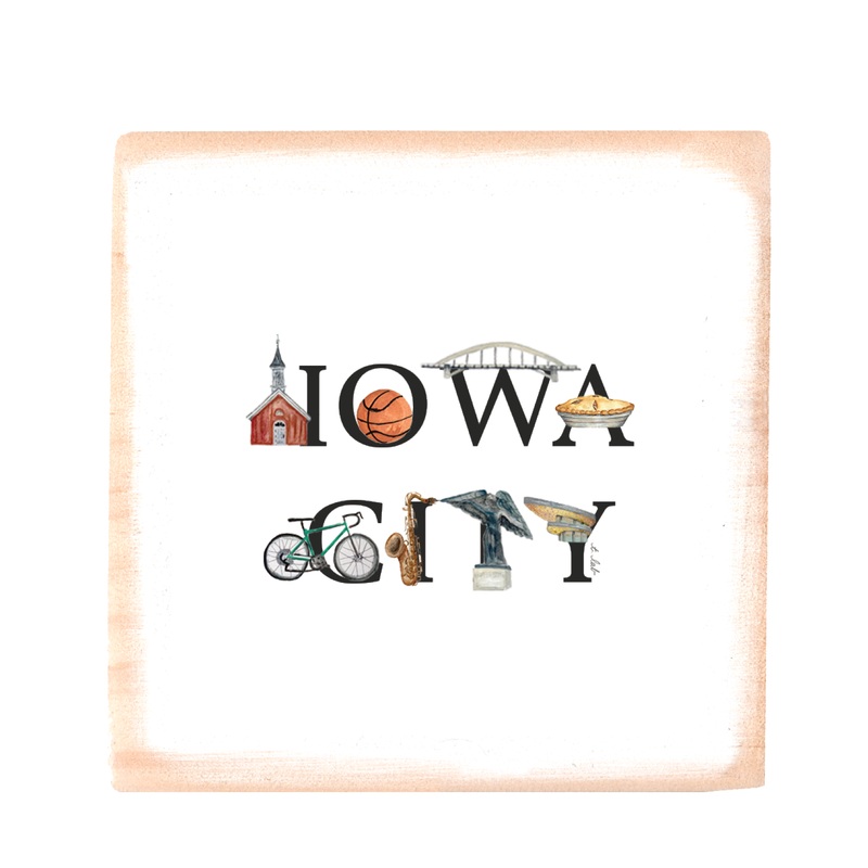 iowa city wood block