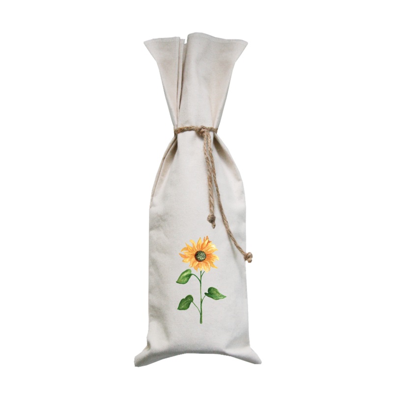 sunflower wine bag