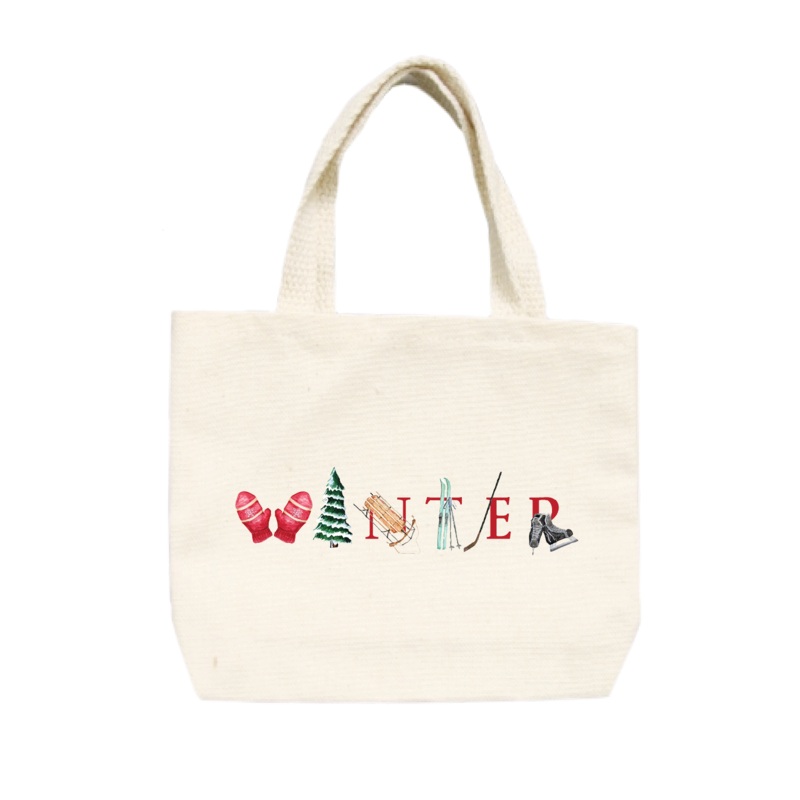 winter small tote