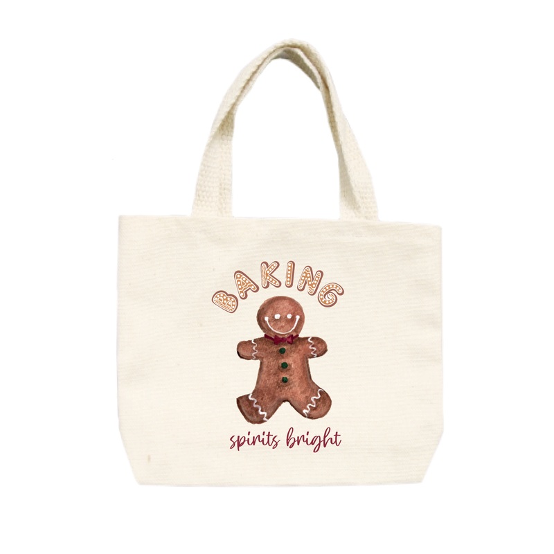 baking spirits bright small tote
